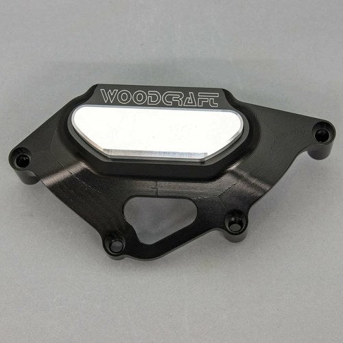 Honda 2008-25 Cbr 1000RR Woodcraft Lhs Engine Stator Cover Protector Silver Pad