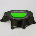 Aprilia 2011-2024 Tuono V4 Woodcraft Clutch Cover Engine Protector - Green Plate