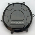 Ducati 2020-2024 Panigale V2 Woodcraft Right Side Clutch Cover - Black Plate