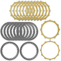 Clutch Friction Steel Plates fits Suzuki DL1000 V-Strom VStrom 1000 2002 - 2012