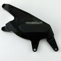 Suzuki 2016-2024 SV650 Woodcraft Rhs Clutch Cover Engine Protector - Black Plate