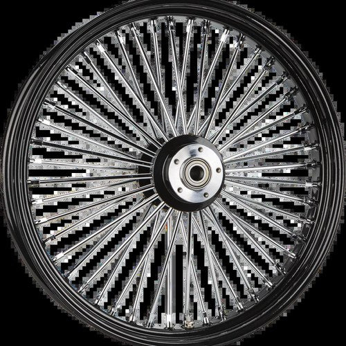 Harddrive Front 48 Spoke Wheel Black Dual Disc 23X3.5 25mm 08-Up | 052-14542