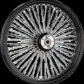 Harddrive Front 48 Spoke Wheel Black Dual Disc 23X3.5 25mm 08-Up | 052-14542