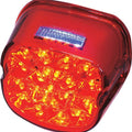 HardDrive Laydown LED Tail Light Red Lens w/License Plate Lens Facing Up