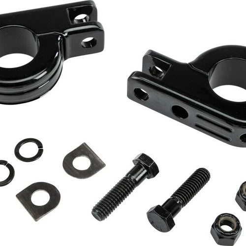 HardDrive Bar End Footpeg Male Mount Clamps, 1-1/4in | P77-6004GB