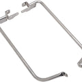 HardDrive Saddlebag Support Brackets, Chrome | 302288