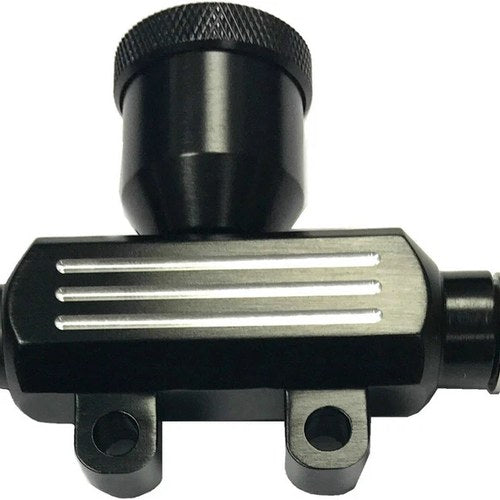 HardDrive Smooth Rear Master Cylinder, Black | 062014