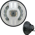 Cyron Headlight 7" Beast 2 Chrome W/Driving Light | ABIG7B2-C