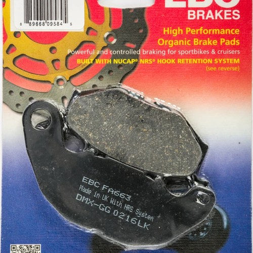 Ebc Organic Brake Pads | FA663