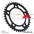 JT Sprockets Rear Sprocket Steel 39T-520 Hon | JTR1316.39