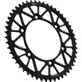 JT Sprockets Rear Racelite Sprocket Alum 51T-520 Blk Hon/Yam | JTA251.51BLK