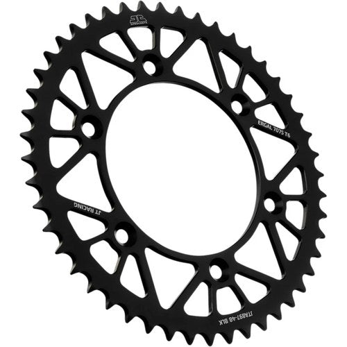 JT Sprockets Rear Racelite Sprocket Alum 48T-520 Blk Hus/Husq/Ktm | JTA897.48BLK