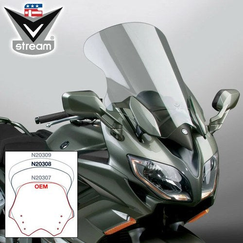 National Cycle VStream Windshield, 20.25in./Light Tint | N20308