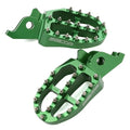 Zeta Footpegs Aluminum Green | ZE93-1224
