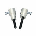 Kawasaki 2013-2018 ZX6R ZX636R Woodcraft Racing Frame Slider Base Kit