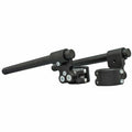 Woodcraft 52mm CLIP-ONS Clipon With 2" Rise Riser Bar - Black