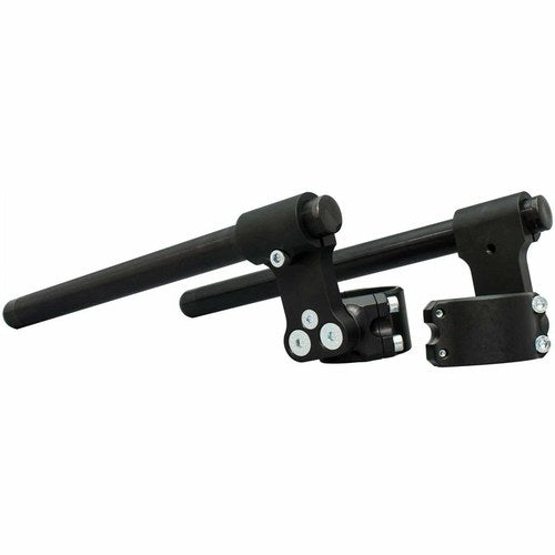 Woodcraft Racing 52mm CLIP-ON Clipon Handlebar Kit With 2.5" Inch Rise - Black