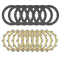 Clutch Friction & Steel Plates Kit for Kawasaki KX250F KX250 KX250X KX252 08-24