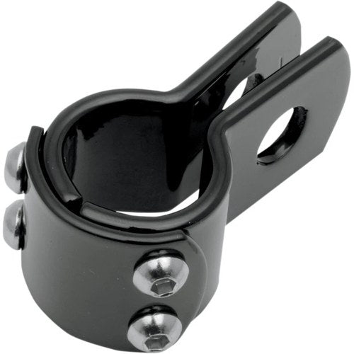 Drag Specialties Clamp Univ 3Pc 1-1/4" Blk | 77-6019B