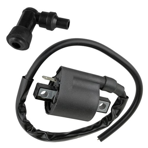 Ignition Coil with Spark Plug Cap for Yamaha TT-R90 TTR90 TTR90E 2000 2001- 2007