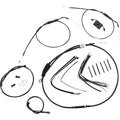 Burly Brand Extended Handlebar Cable And Brake Line Kit | B30-1229