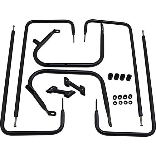 Drag Specialties Saddlebag Rail - Flt '97 - '08 (Black) 21042B