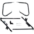 Drag Specialties Saddlebag Support Brackets - 09-13FLT (Black) Pair | 21058B