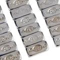K&L Supply Wheel Weights - Steel - Stick-On - 5 Gram - Chrome | 32-2398