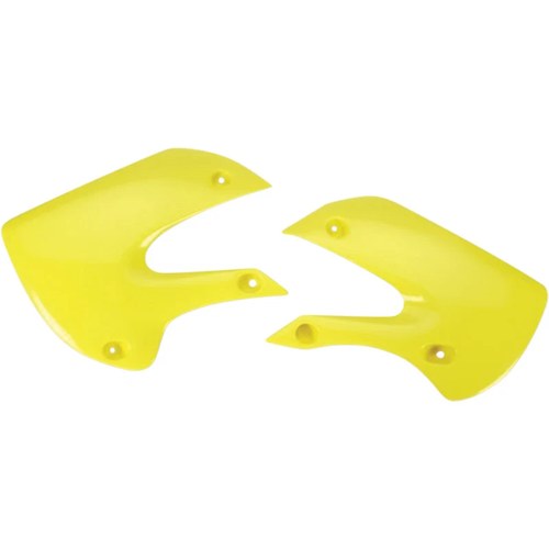 UFO Radiator Shrouds - Fluorescent Yellow - RM 65 | SU03927-102
