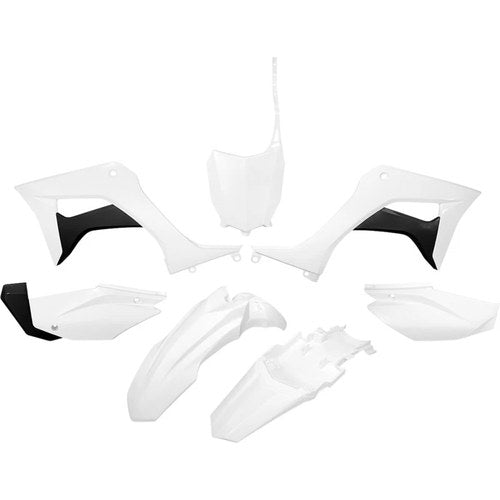 UFO Replacement Body Kit - White/Black - '19-'20 CRF110 | HOKIT124-041