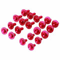 Zeta Aluminum Bolt Kit Red | ZE88-5062