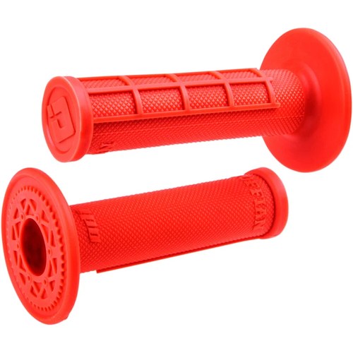 Odi Fluorescent Orange Ruffian Half Waffle Grips | H01RFFO