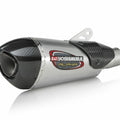 Yoshimura Alpha T Street Series Slip-On Exhaust SS-SS-CF Works Finish 19675BP520