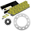 Celox Drive Chain & Sprockets Kit for Yamaha IT250 YZ250 YZ465 YZ490 Yellow