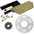 Gold O-Ring Drive Chain & Sprockets Kit for Honda CB250 Nighthawk 250 1991-2008