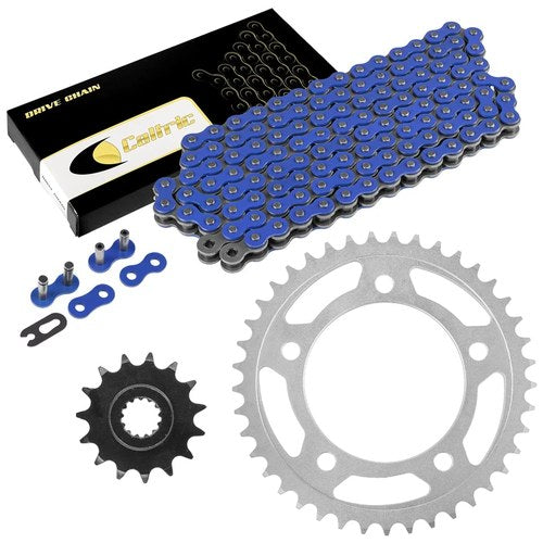 Blue Drive Chain & Sprockets Kit for Honda CBF500 / Cbf 500 CBF500 ABS 2004-2008