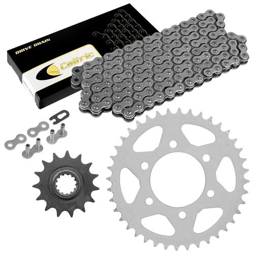 Drive Chain & Sprockets Kit for Kawasaki ZX600 Ninja ZX6R 1998-2002