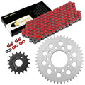 Red Drive Chain And Sprocket Kit for Honda VF750F V45 Interceptor 1983 1984