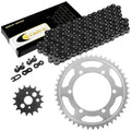 Black Drive Chain And Sprocket Kit for Kawasaki Vulcan 800 VN800A 1995 1996