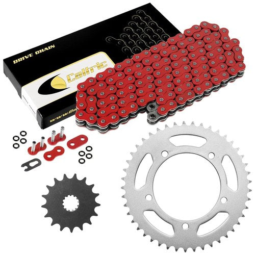 Red O-Ring Drive Chain & Sprockets Kit for Suzuki GSX-R750 GSXR750 2006-2010