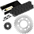 Black Drive Chain And Sprocket Kit for Honda CM400A CM400C CM400E CM400T 79-81