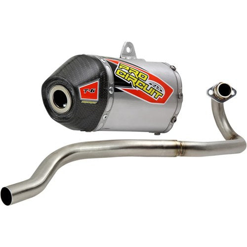 Pro Circuit T-6 4-Stroke Exhaust System, Stainless | 0122011F