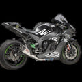 Yoshimura Exhaust Race At2 3/4 Sys Ss/Cf Kaw | 14183CP520