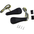 Alloy Art LED Front Turn Signals - Smooth - Black | RGFS1-2