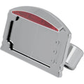 Drag Specialties LED Tailight/License Plate Mount - Half-Moon - Flat | P28-6823