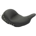 Mustang Lowdown Solo Seat - Studded (Black) 76079