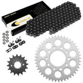 Black O-Ring Drive Chain & Sprocket Kit for Honda VFR700F Interceptor 700 86-88