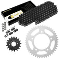 Black O-Ring Drive Chain & Sprockets Kit For Honda CBR1100XX Blackbird 1997-2007
