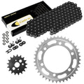 Black O-Ring Drive Chain & Sprockets for Kawasaki VN800 Vulcan 800 Drifter