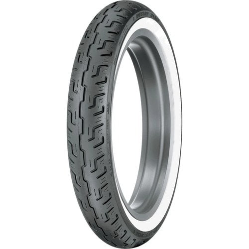 Dunlop D401 Bias Whitewall Front Tire 100/90-19 (V-Twin/Cruiser) 45064215